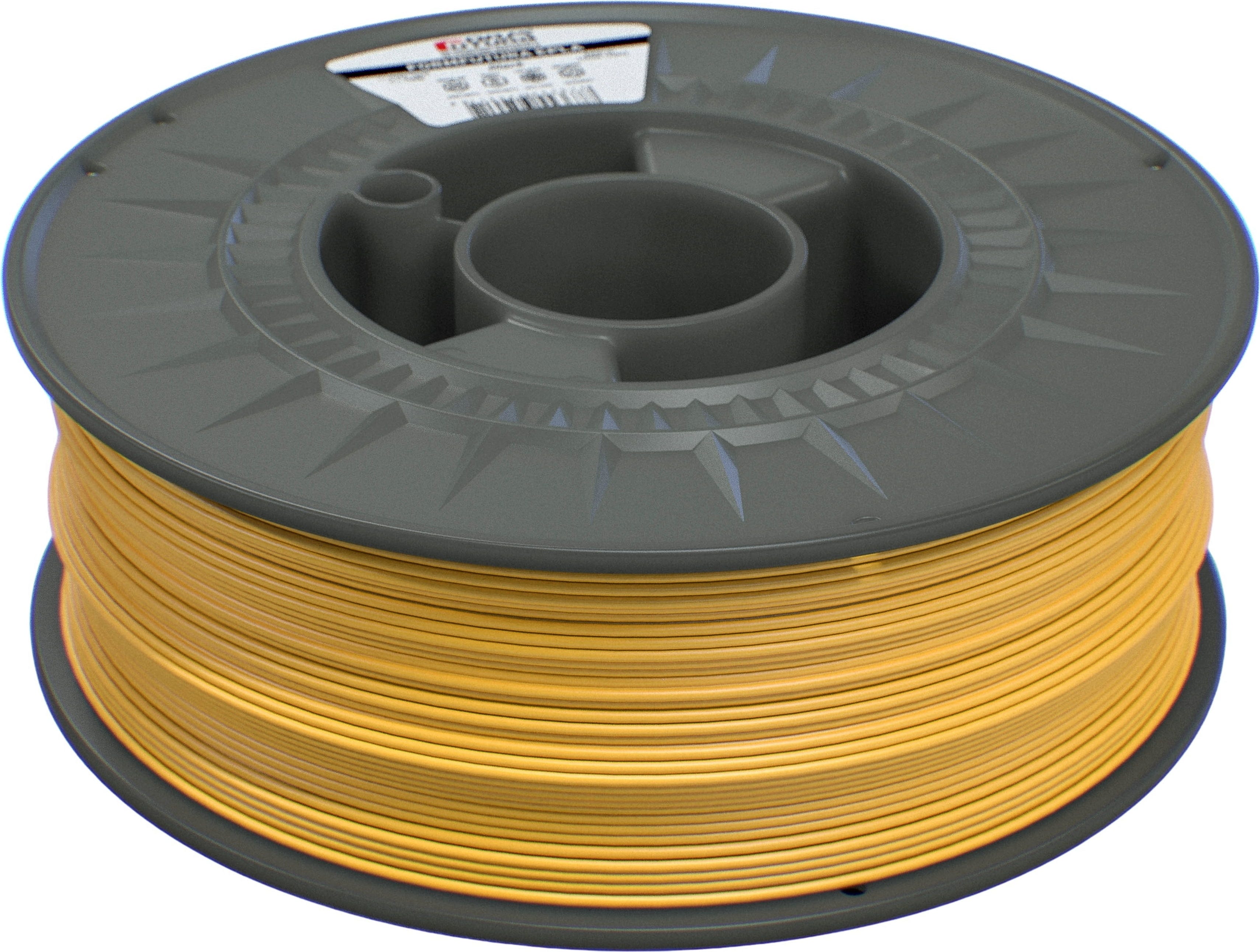 FormFutura  Volcano PLA 150C DIY Pure Yellow, 1,75 mm / 1000 g    Hitzebeständiges PLA in DIY Pure Yellow