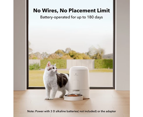 Petlibro Air Automatic Pet Feeder 2L - White