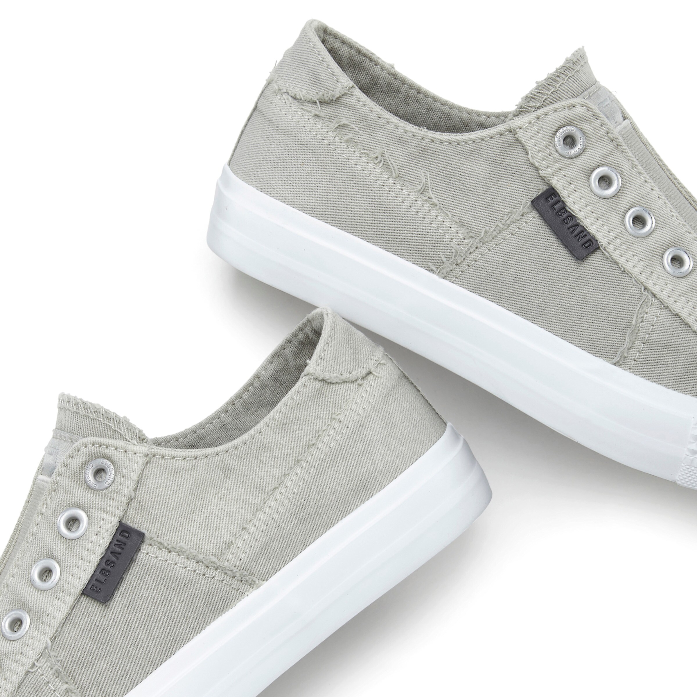 Elbsand Slip-On Sneaker in grau