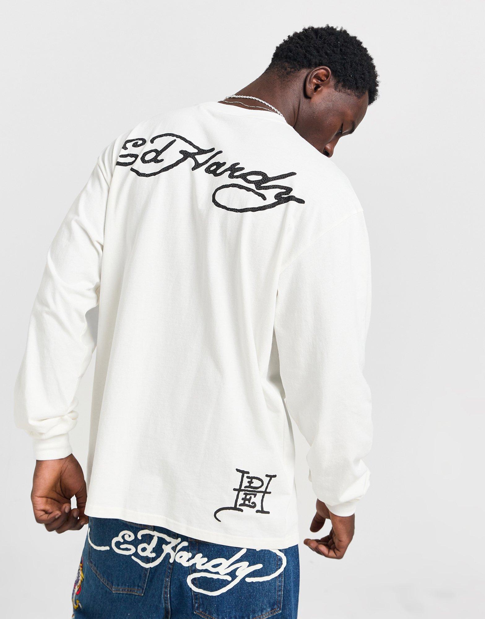 Ed Hardy T-shirt à manches longues Venom Slither
