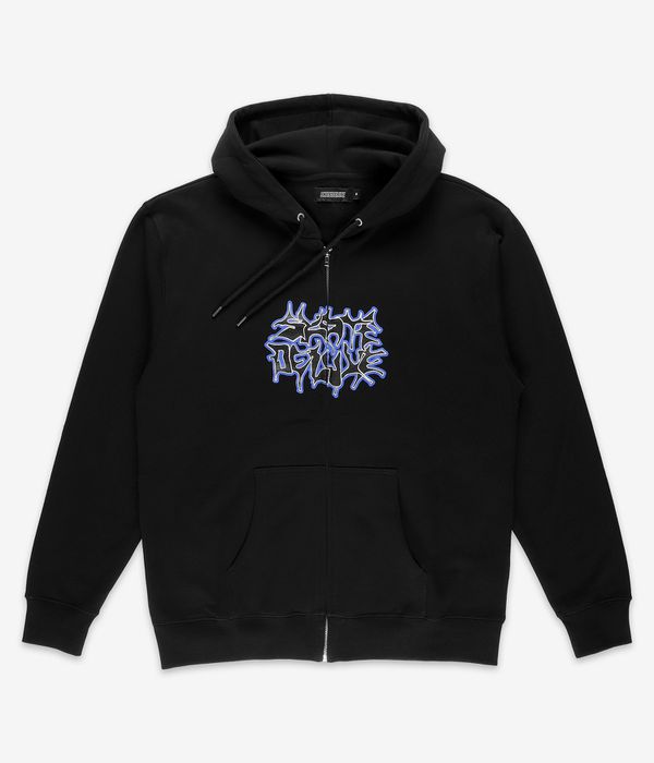 skatedeluxe Stroke Organic Zip-Hoodie (black)