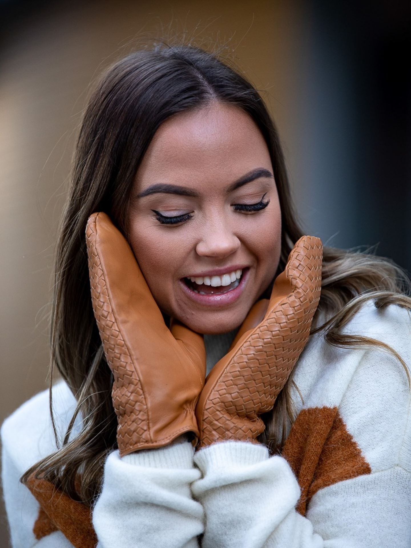 Glove Braided Mitten