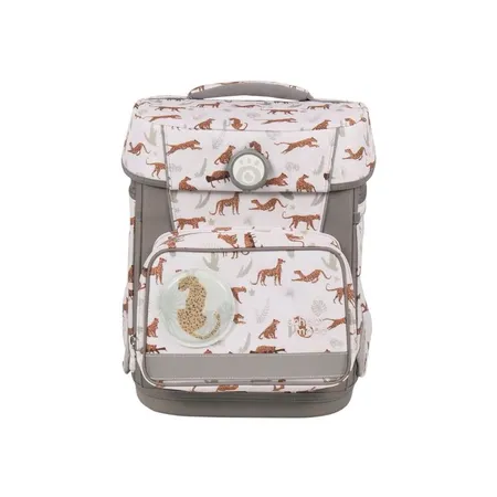 School-Mood Schulranzen-Set Hero Maxx Air Leopard, 7-teilig