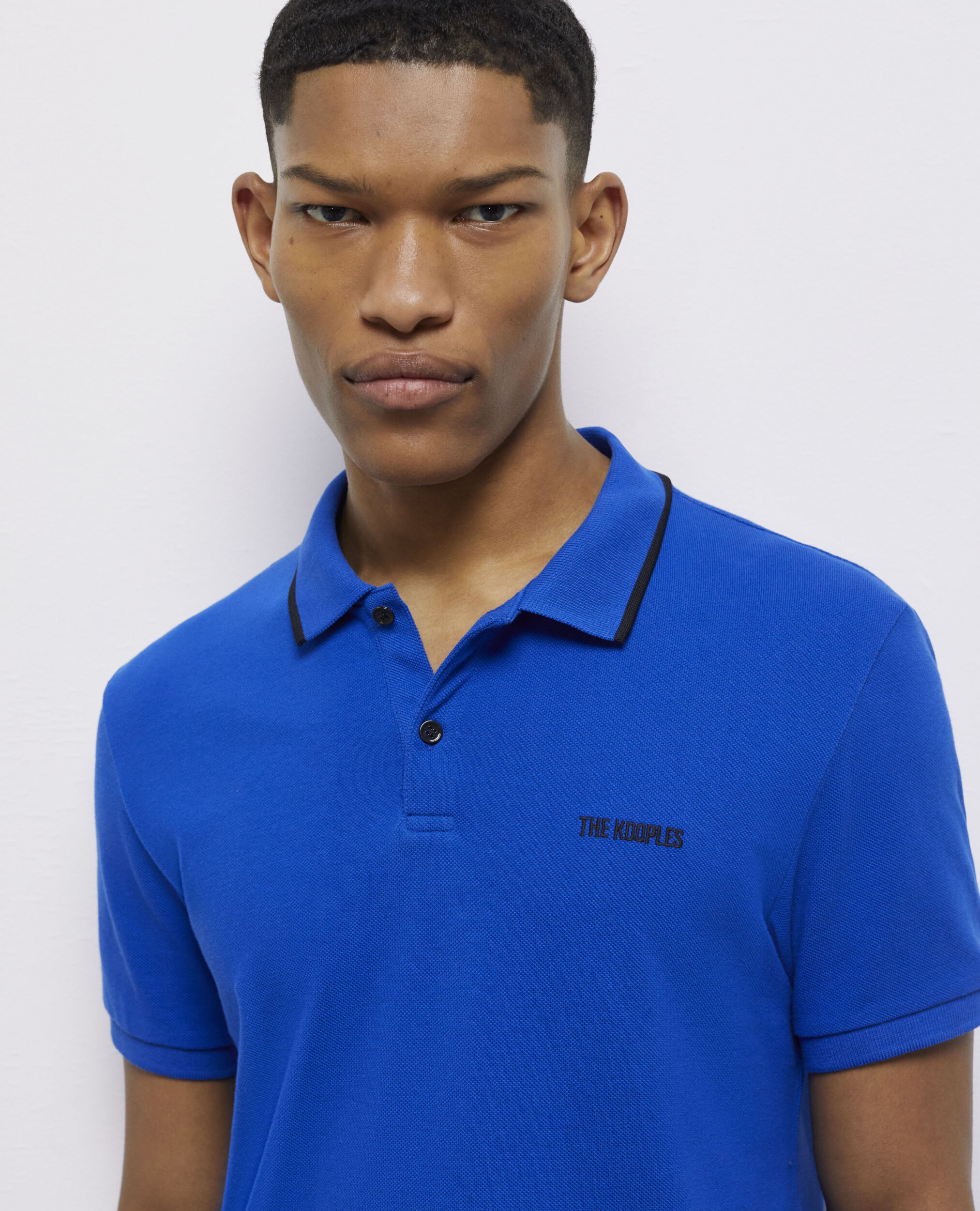 Polo bleu