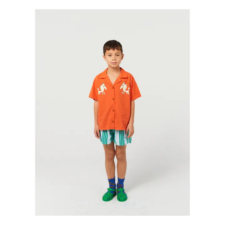 Bobo Choses Exclusivité Bobo Choses x Smallable - Chemise Cheval Blanc | Terracotta
