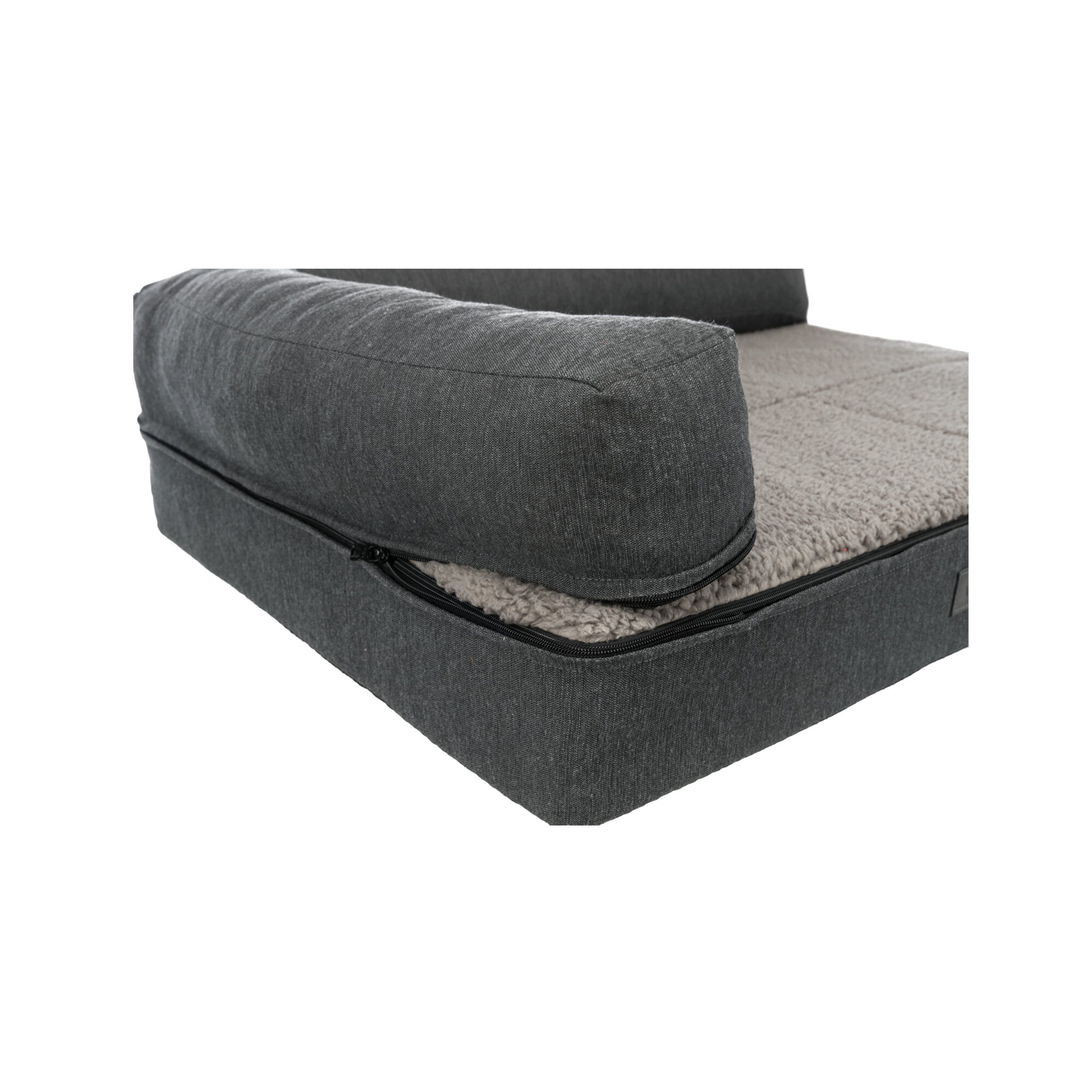 Trixie Vitaal Sofa Bendson - Donkergrijs / Lichtgrijs