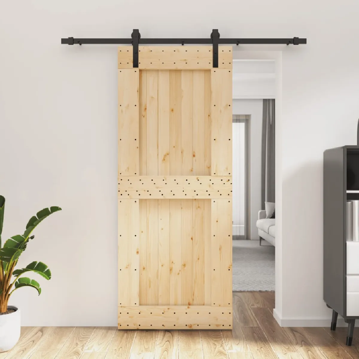 vidaXL Porte coulissante 85x210 cm