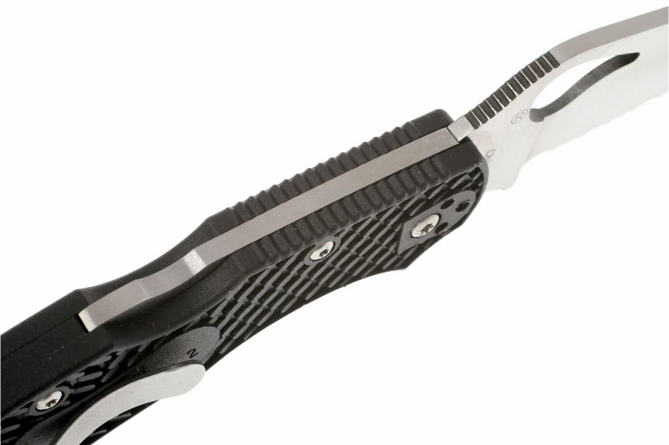 Spyderco Byrd Cara Cara 2 BY03PSBK partly serrated zakmes