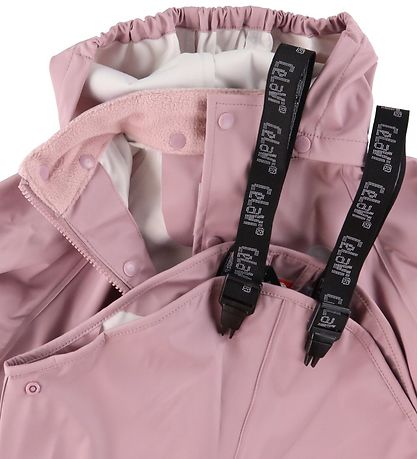 CeLaVi Regenkleidung m. Träger - PU - Mauve Shadow