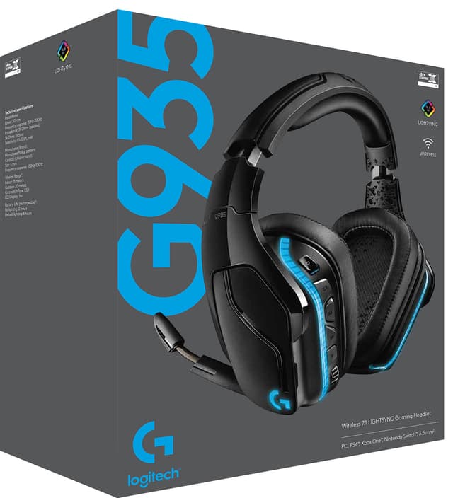 Logitech G935 trådløst gamingheadset