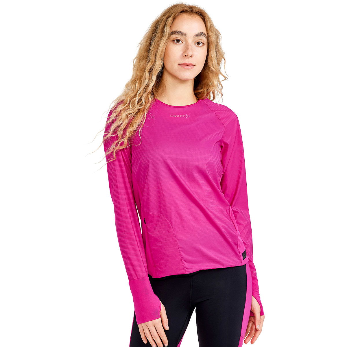 Craft Pro Hypervent Wind Langærmet Løbe T-shirt Dame