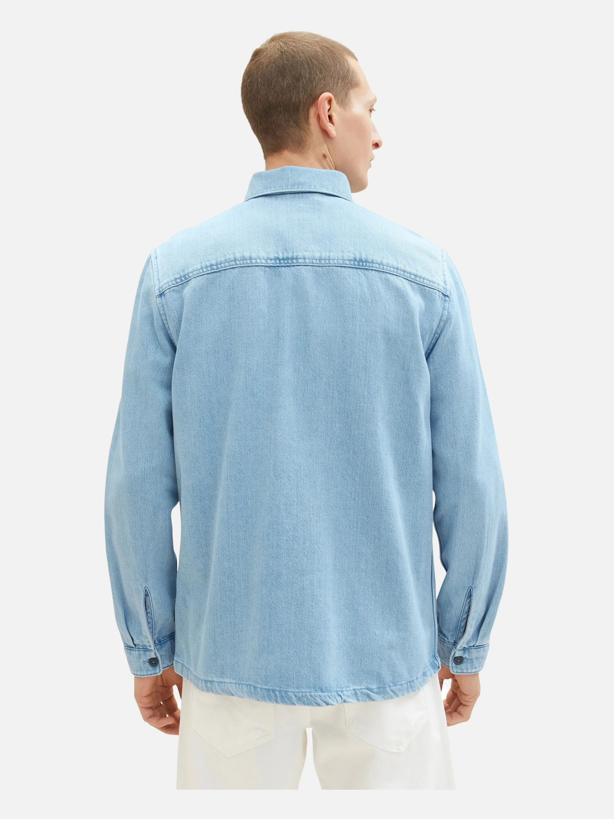 Herren Jeanshemd