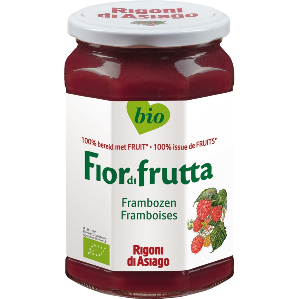 3x Fiordifrutta Jam Frambozen630 gr