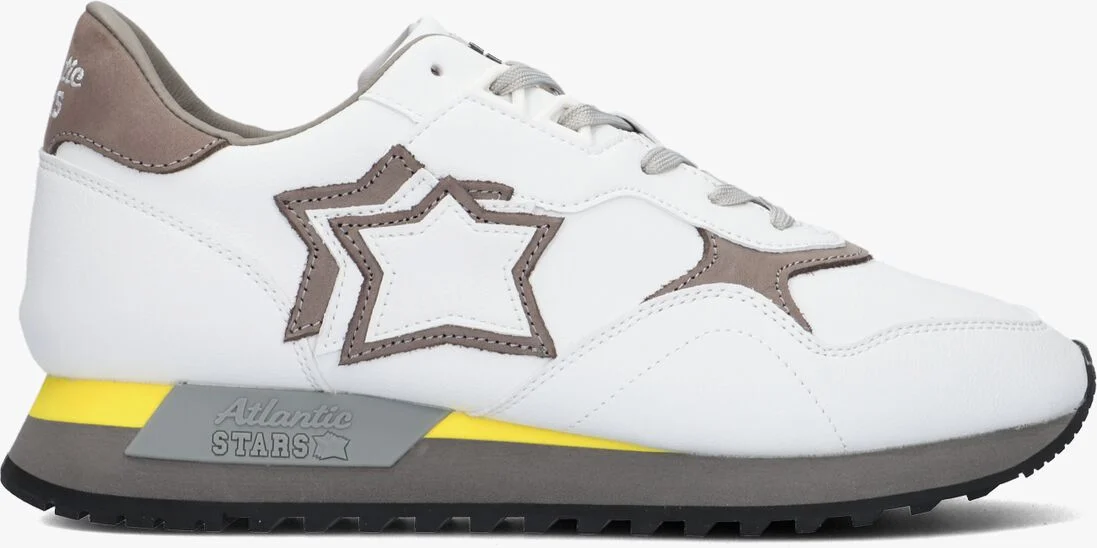 ATLANTIC STARS witte atlantic stars lage sneakers dracoc
