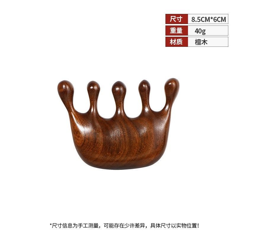Choyu - Houten haarkam (verschillende ontwerpen)