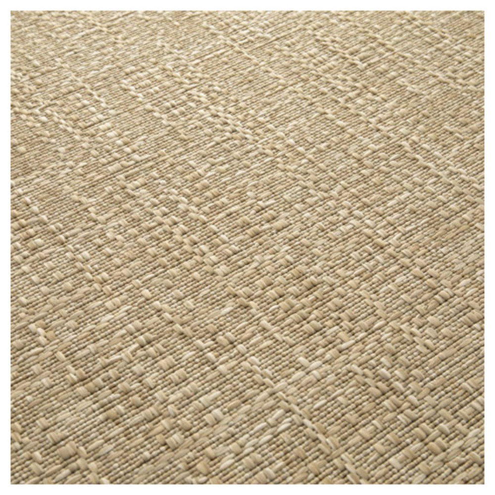 Tapis d'intérieur ou d'extérieur aspect sisal - cajun - beige - 200 x 290 cm