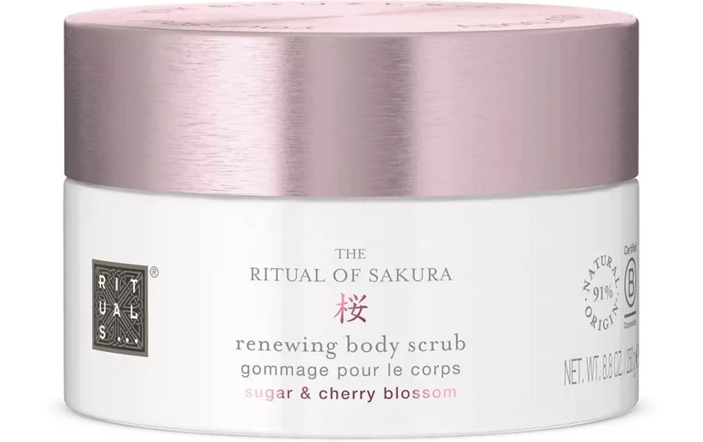 Peeling Sakura Body Scrub 250 gKörperpeeling luxuriöse Kombination aus Zucker und japanischen Ölen