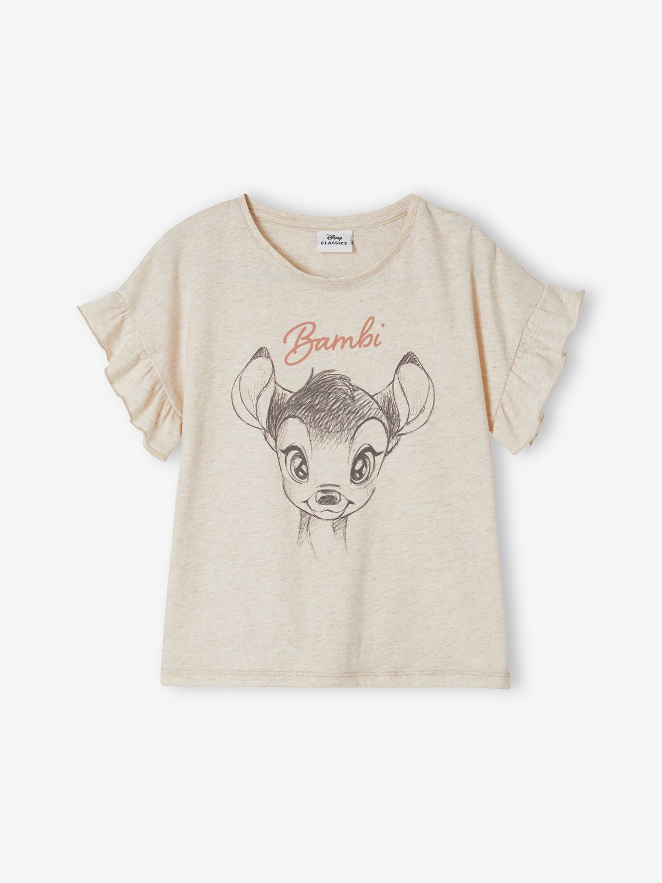 Pijama liso bege tamanho médio DS® Bambi com shorts