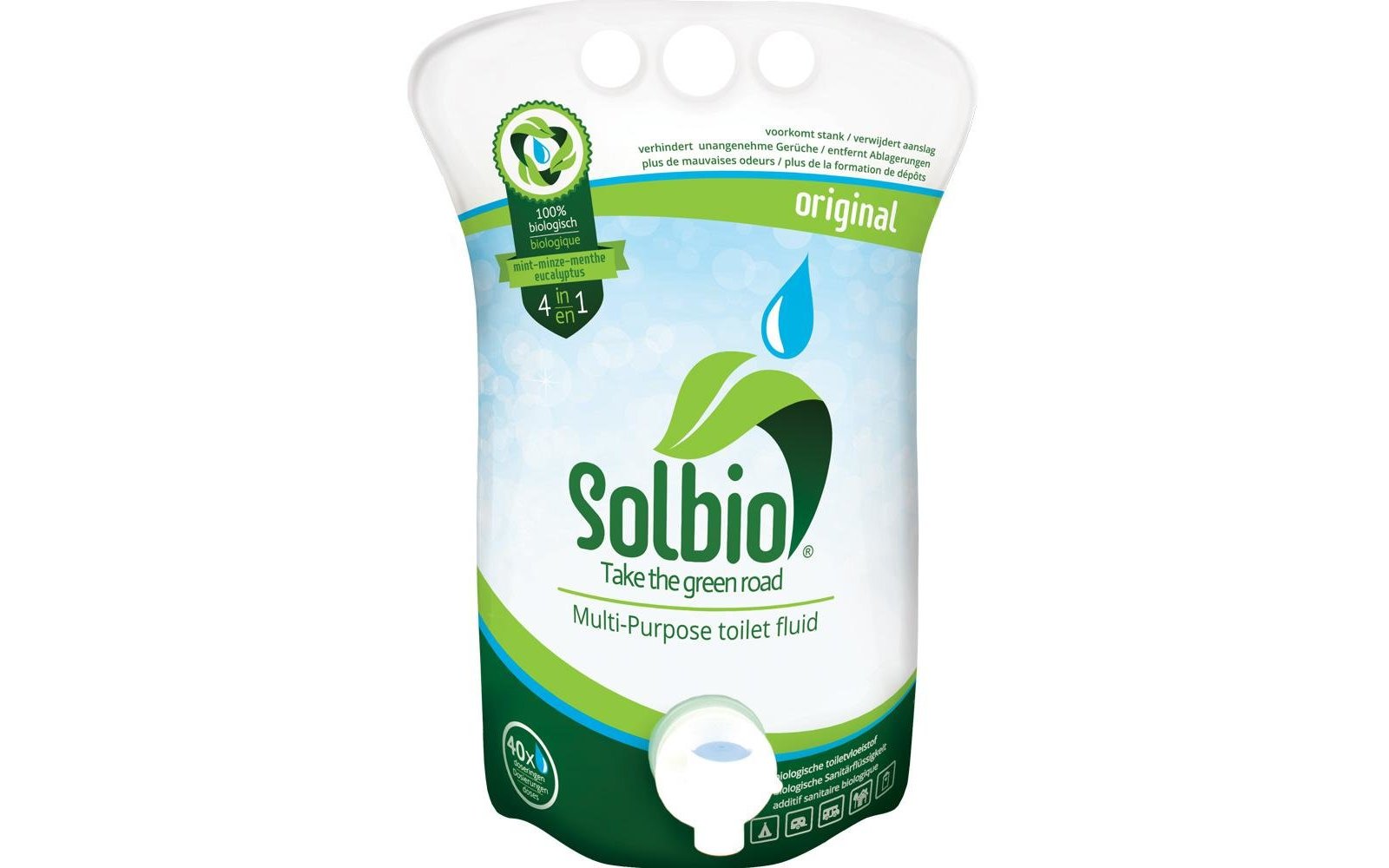 Solbio Original Biologische Sanitärflüssigkeit 0,8 L