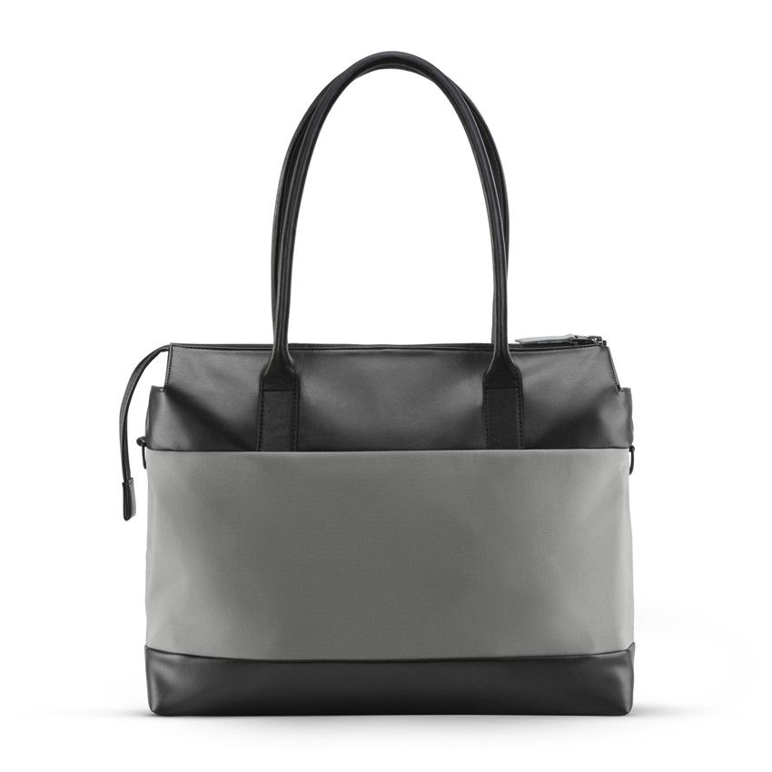 Sac à langer platinium Mios - Soho grey - Ecru