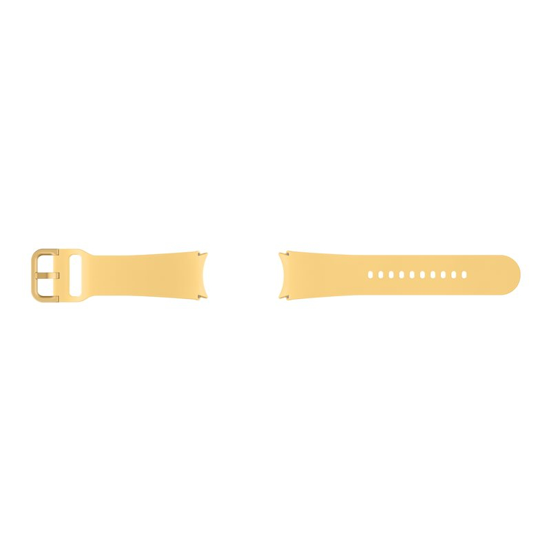 (S/M) Samsung - Samsung Galaxy Watch 4 Classic (42mm) Sport Band Silikon Armband (ET-SFR93SOEGEU) - Apricot (Orange)