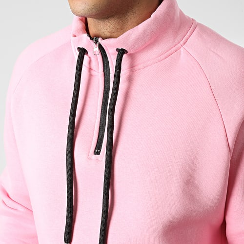 Sweat Col Zippé KL-2101 Rose