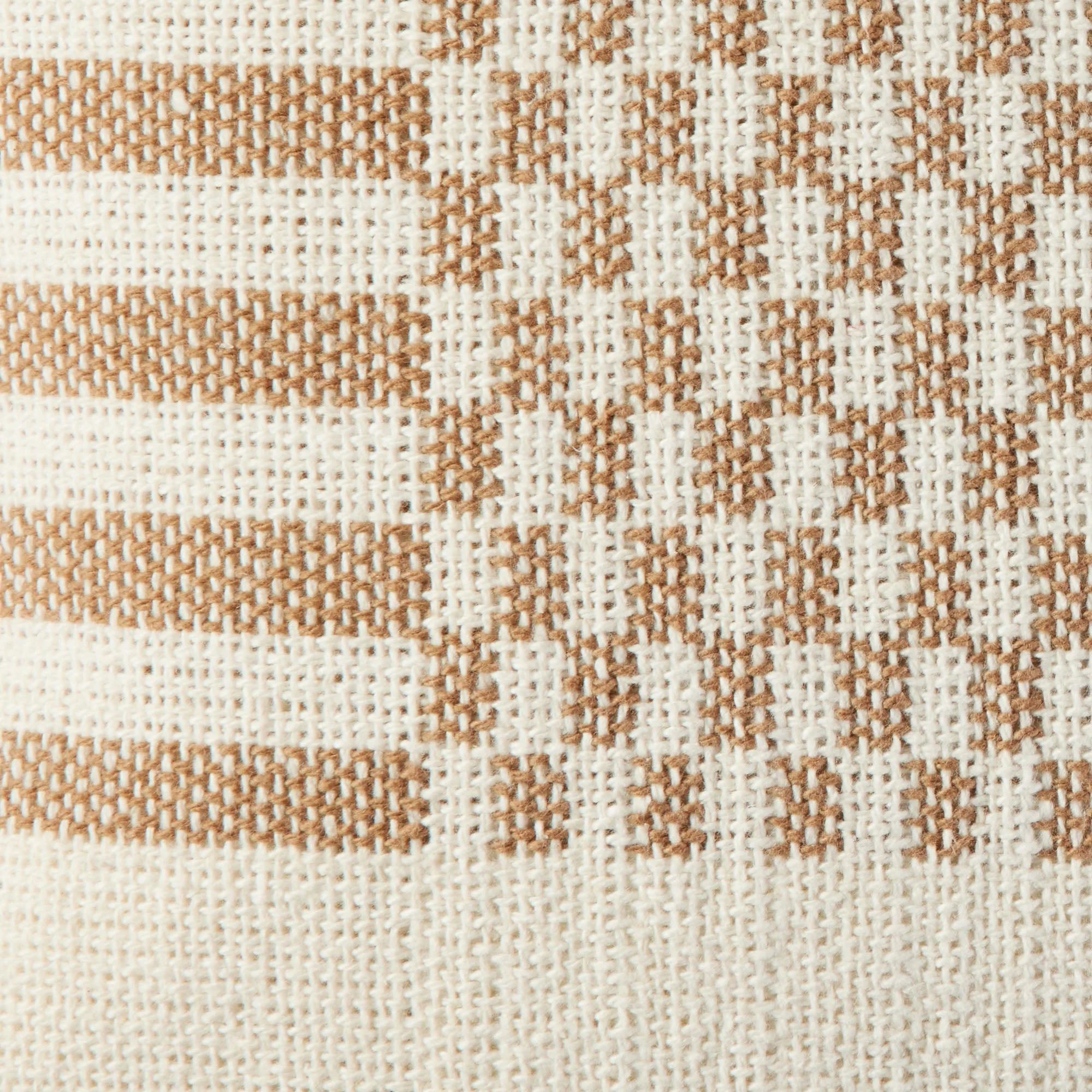 FARIK - Housse de coussin | Marron