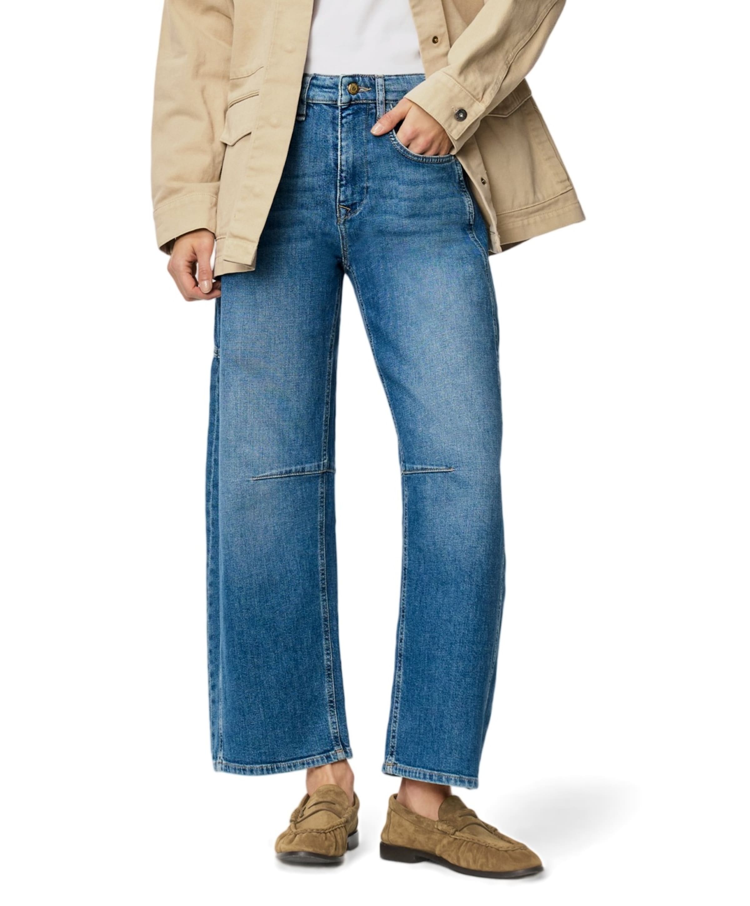 MAC OHIO dames jeans blauw