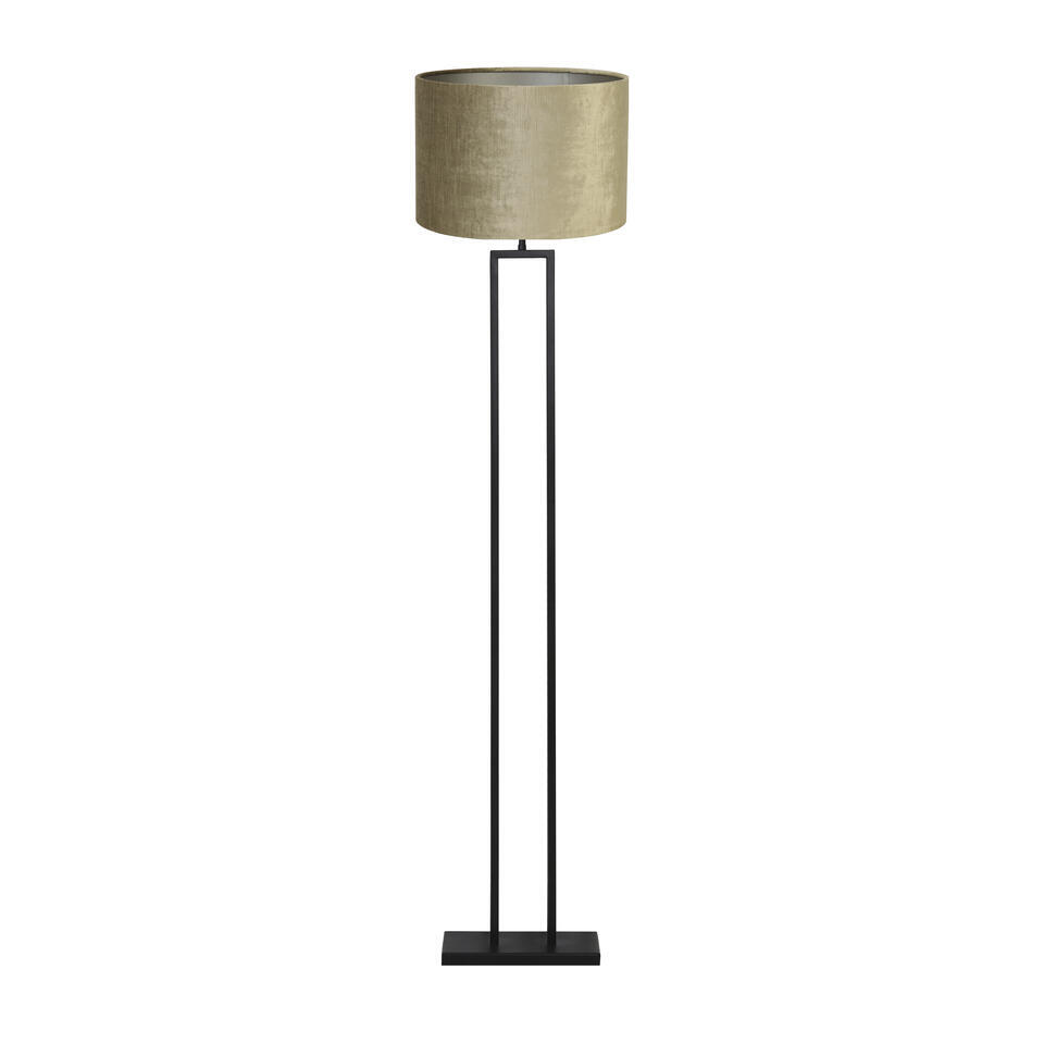 Vloerlamp Shiva/Gemstone - Zwart/Brons - Ø40x170cm