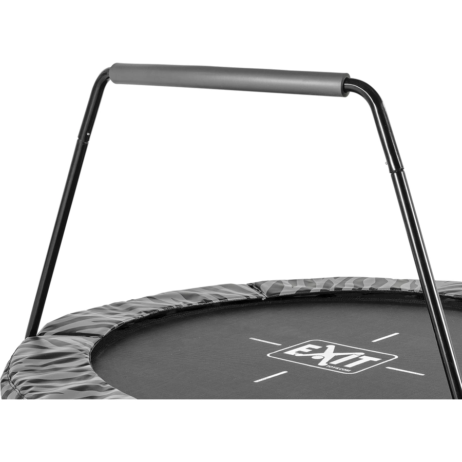EXIT Tiggy junior Trampolin mit Griffstange ø 140 cm, schwarzgrau