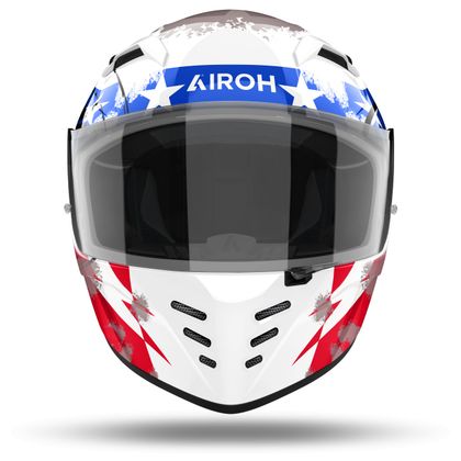 Casque Airoh CONNOR - NATION - Bleu / Blanc