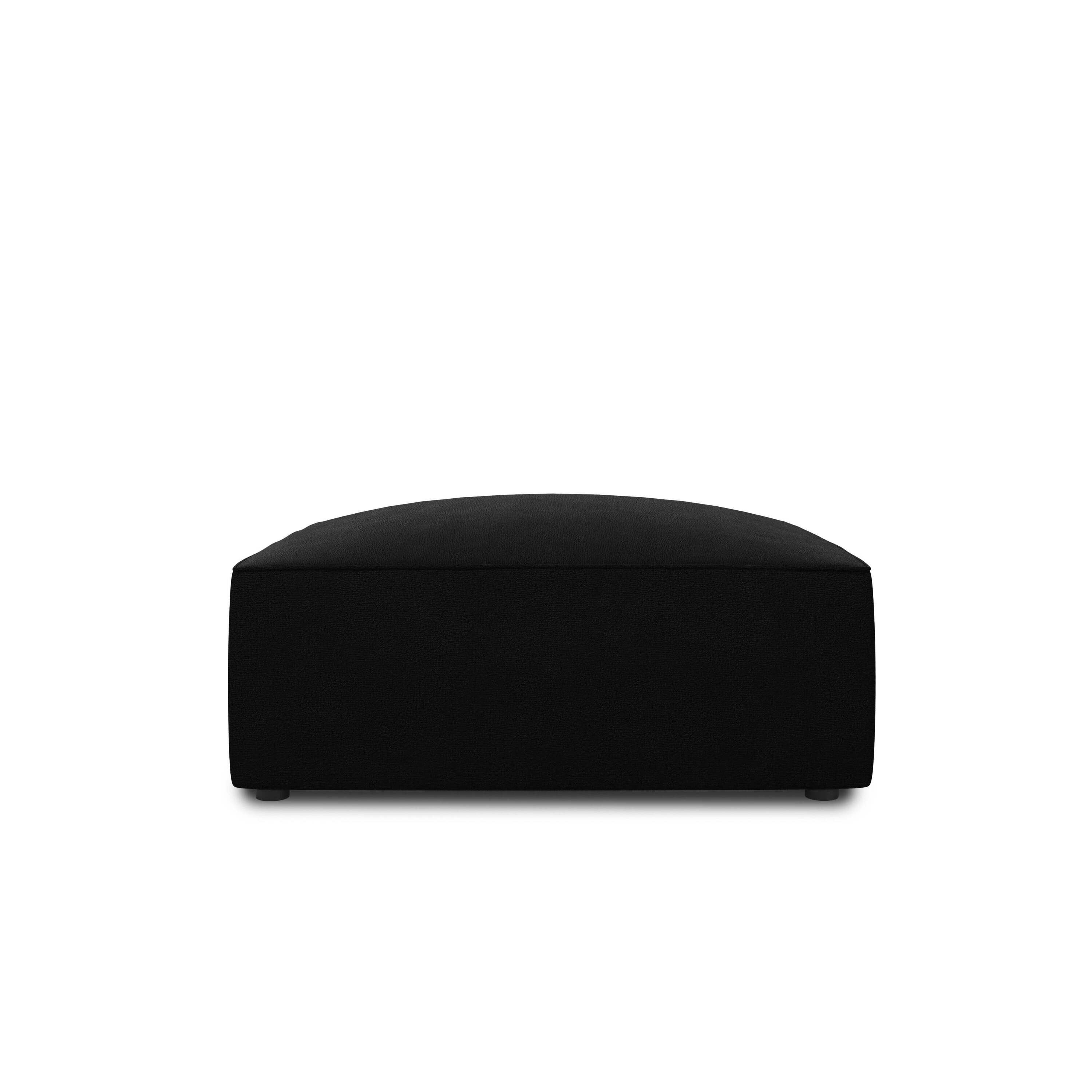 Windsor & Co Sao Hocker - Velvet  - Zwart