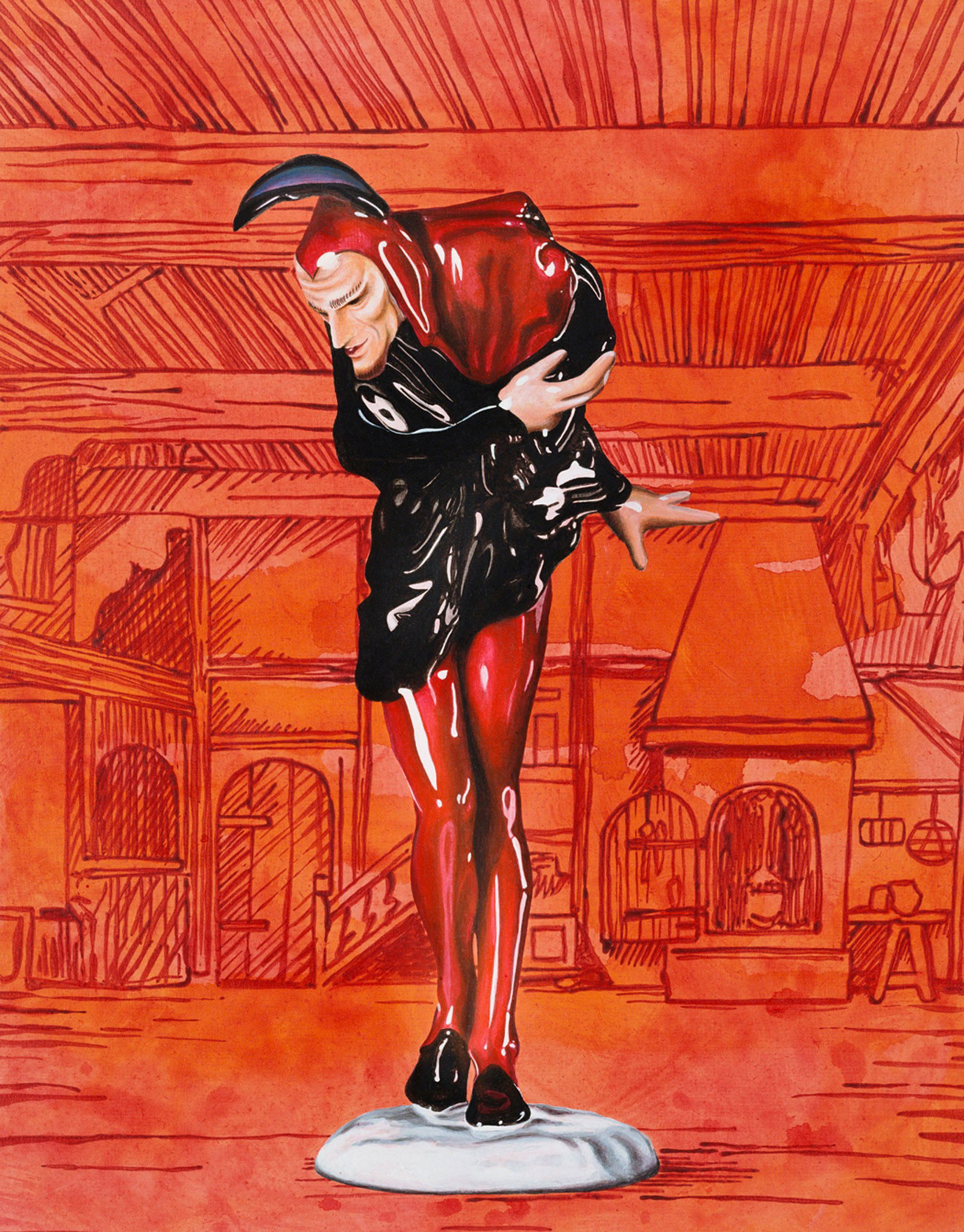Mephisto by Andreas Amrhein - Limited Edition. Edition of: 150. Signed.