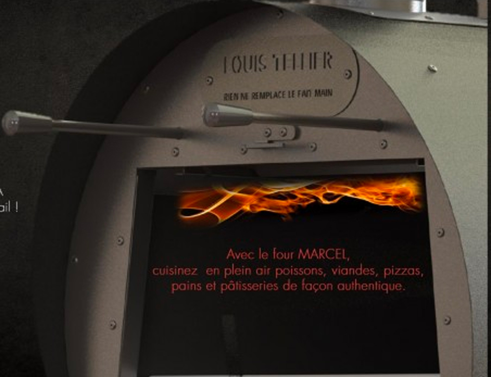 Four à bois d extérieur Marcel par Louis Tellier