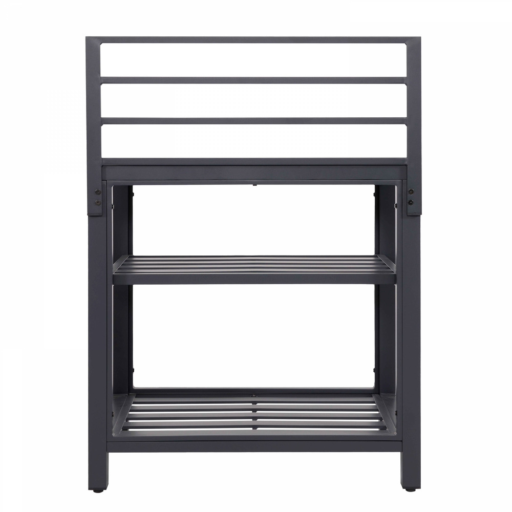 Meuble de rangement avec étagère pour cuisine extérieure