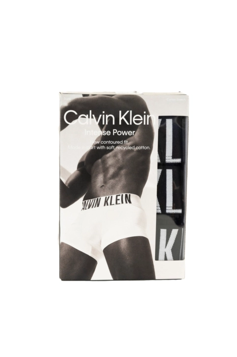 Calecons et slips calvin klein jeans trunk 3pk ub1 black/black/black