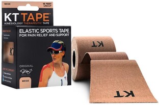 KT Tape Elastic Sports Tape Roll Beige 1ST