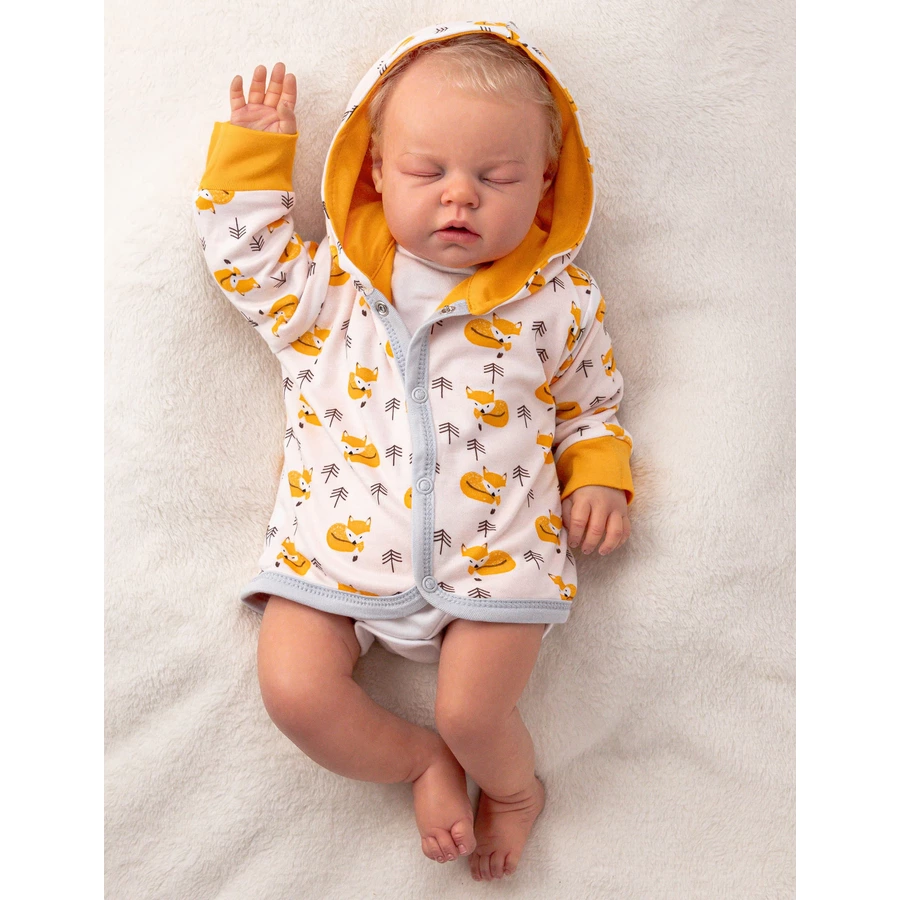 Baby Sweets Wendejacke Little Fox weiß orange