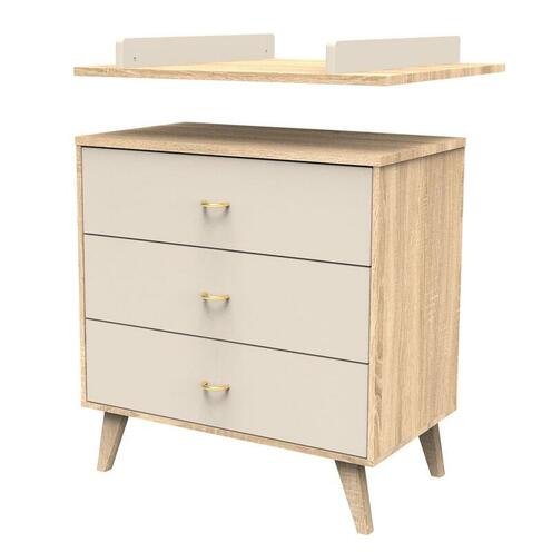 Commode 3 tiroirs BASILE - BEBE9 CREATION