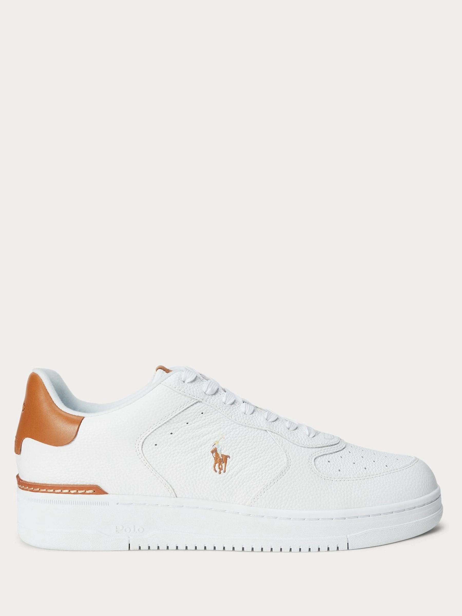 Off White - Polo Ralph Lauren - Masters Court - Leren sneakers
