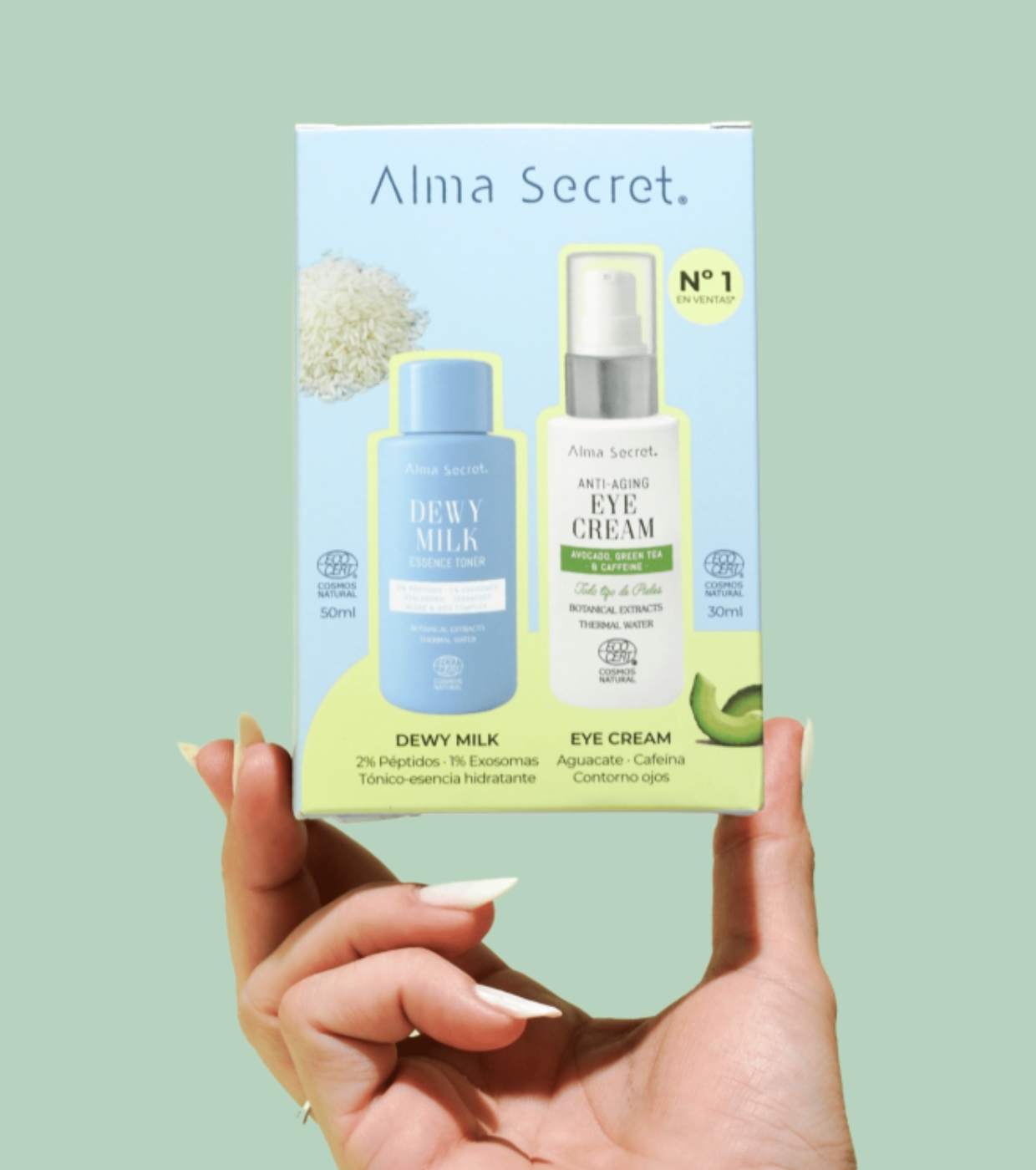 Alma Secret - Kit para Contorno dos Olhos e Mini Dewy Milk