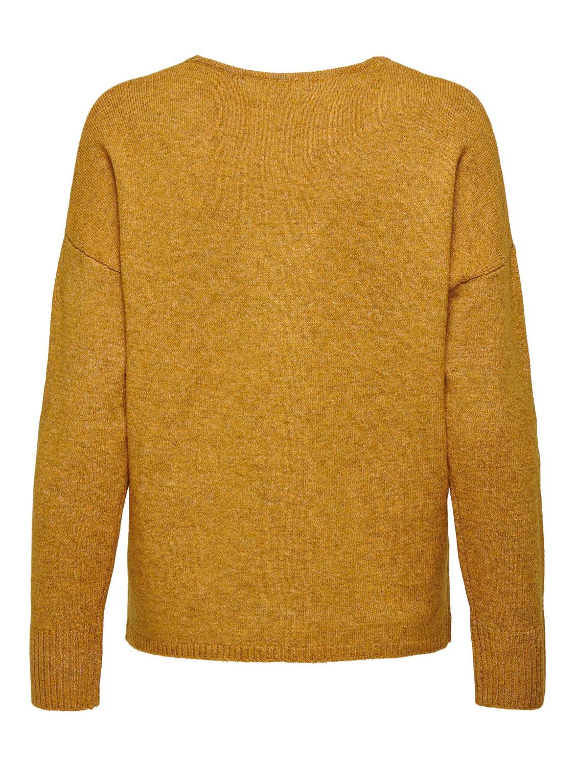 ONLRICA Strickpullover Golden Spice