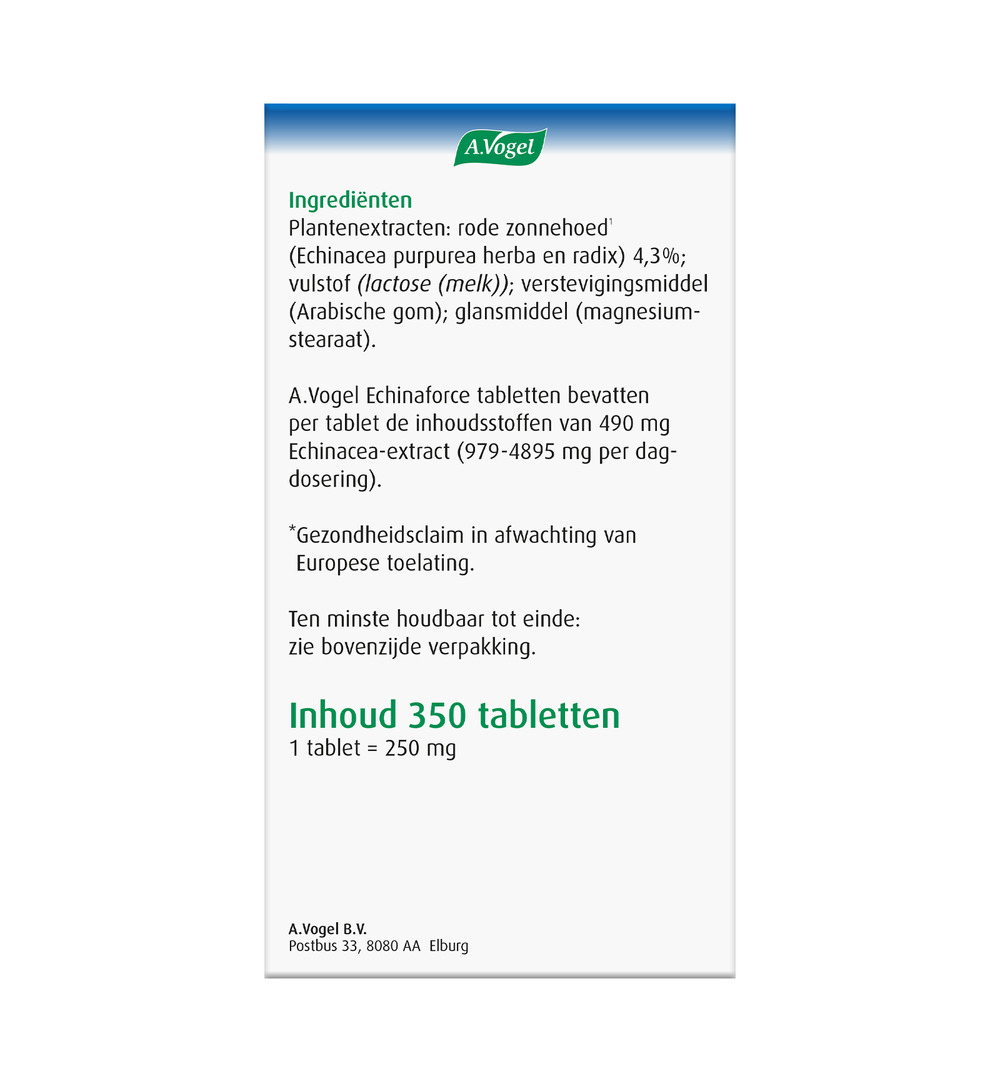 A.Vogel Echinaforce (350 Tabletten)