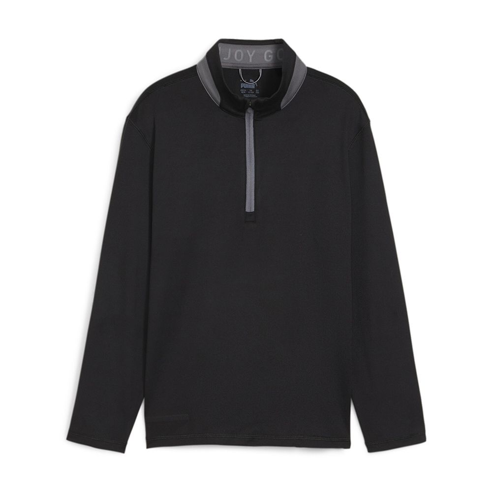 Lightweight Quarter Zip Genser Junior Svart