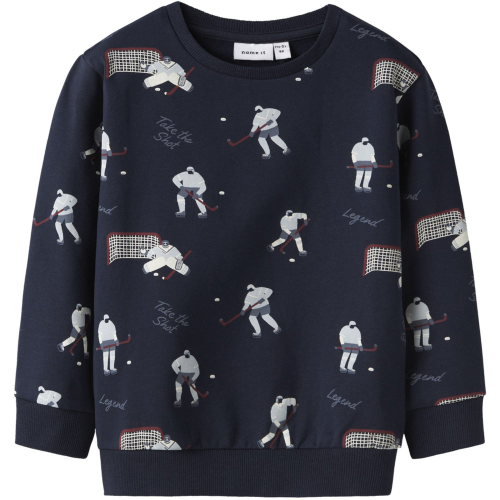 Køb Name It Navy Blazer Nmmsofus Ls Nreg Sweat Bru