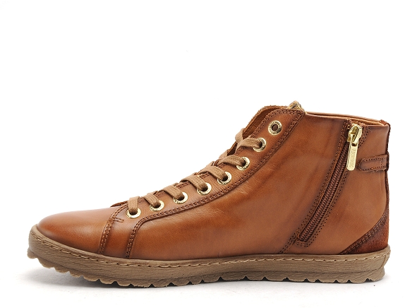 Pikolinos boots bottine plates femme 901 7312 marron