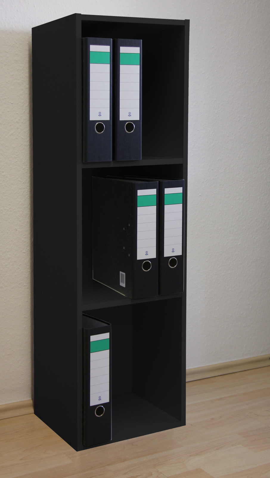 Büro-Regal OFFAS - schwarz - 34 cm