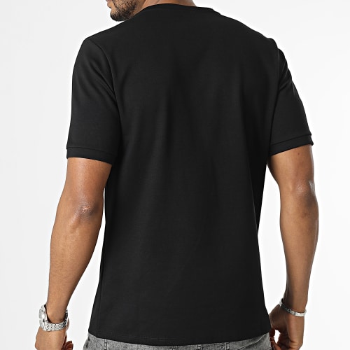 Tee Shirt A Poche Noir Beige