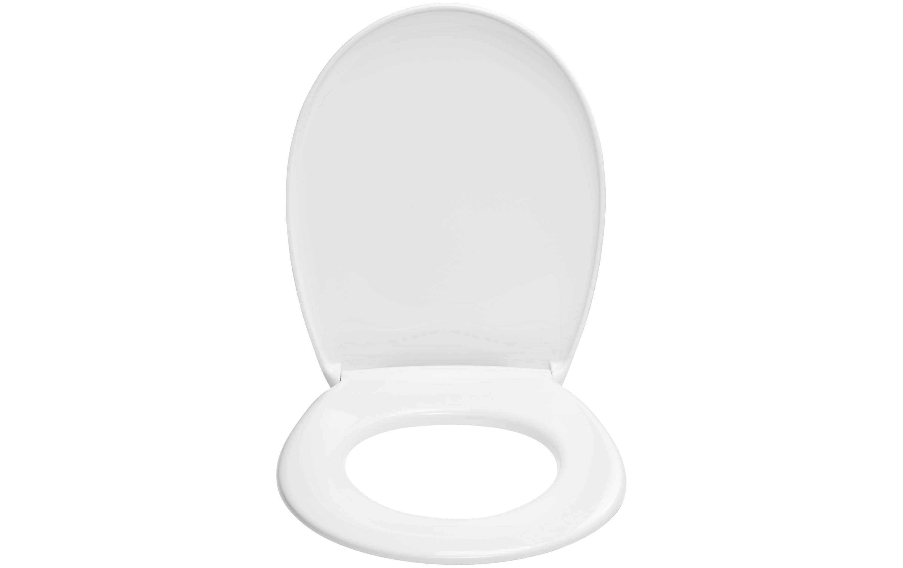 Toilettensitz Perca mit Absenkautomatik, WeissWC-Sitz