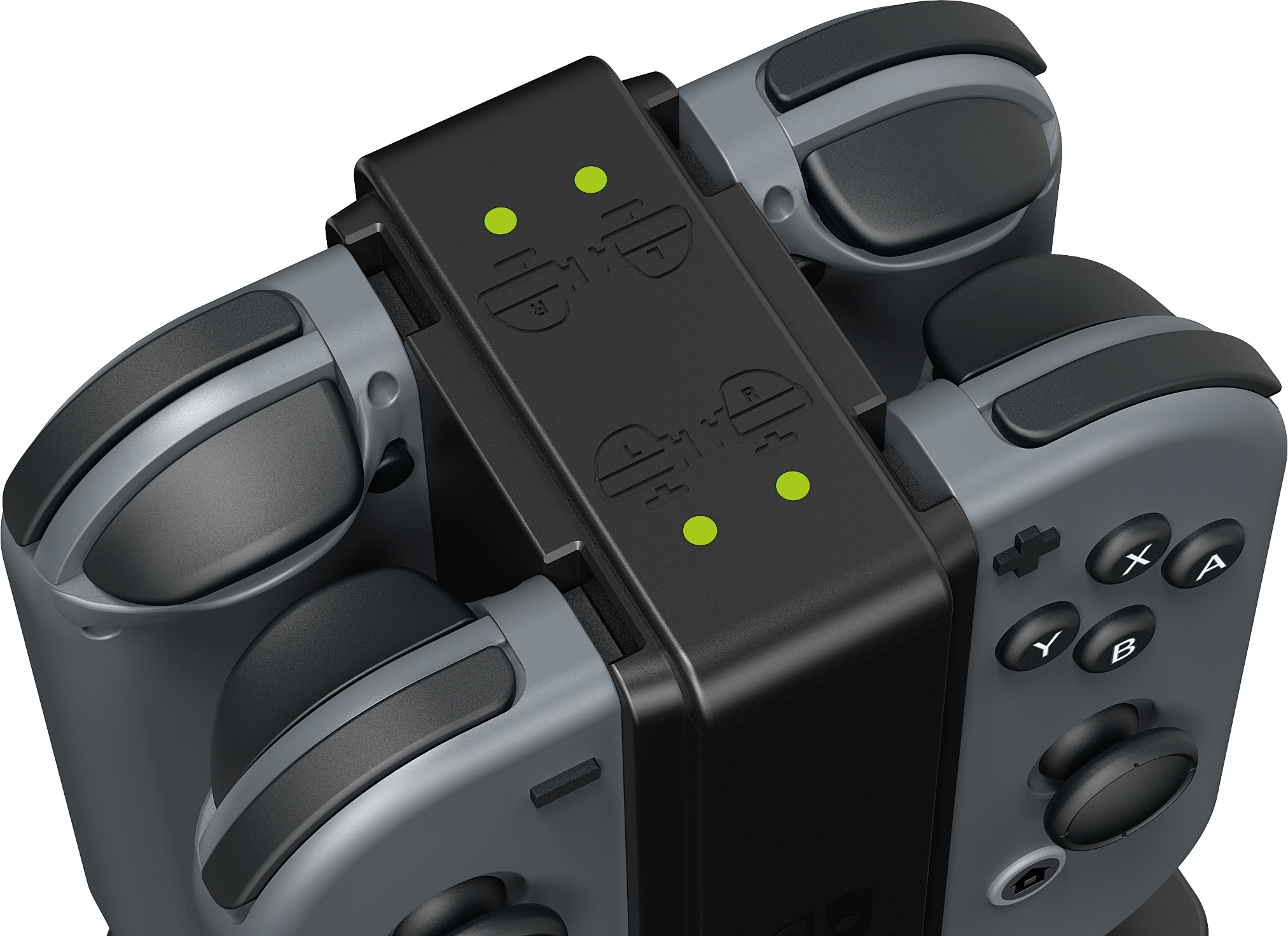 (4-fach) Ladestation Charging Dock für Nintendo Switch / OLED Joy-Con (PA1501406) - Schwarz